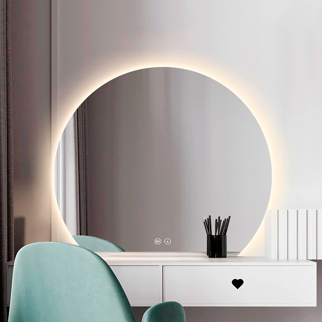 Bathroom Mirror With Led Light 60X60 cm