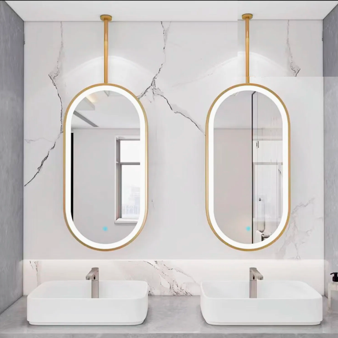 Bathroom Mirror With Led Light 60X60 cm