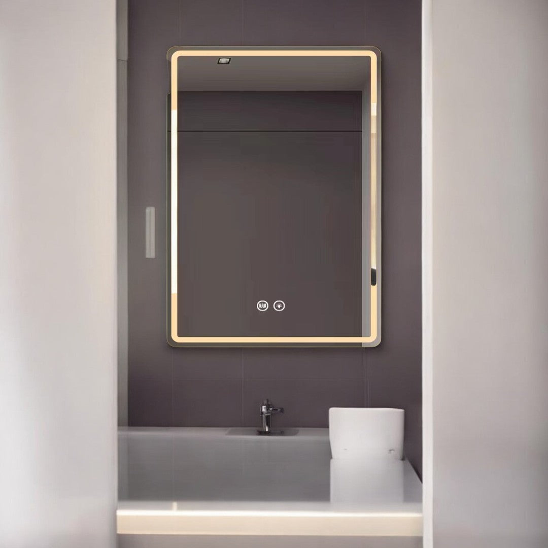 Bathroom Mirror With Led Light 60X60 cm