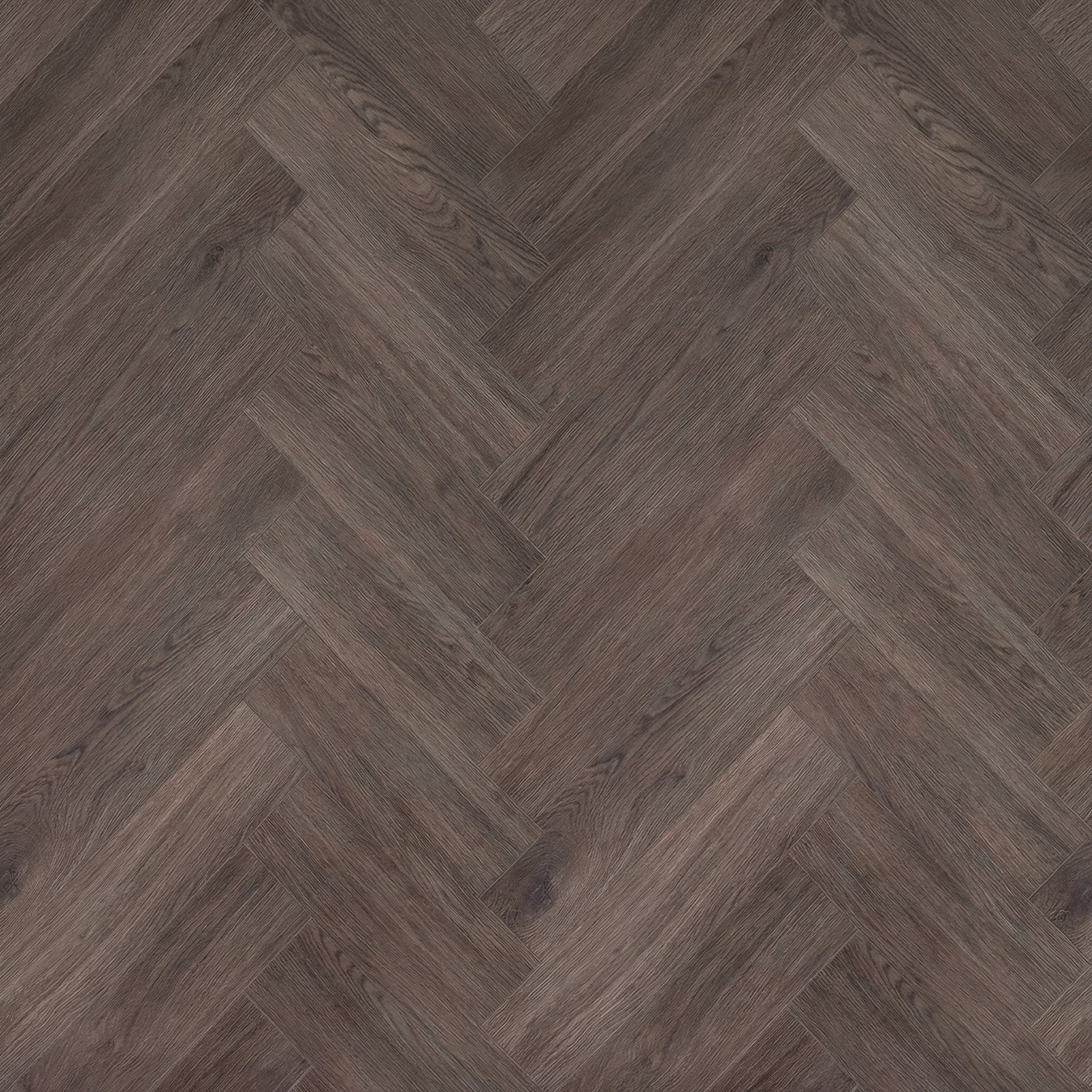 PISO SPC HERRINGBONE ESPINA DE PESCADO - ROBLE NOGAL OSCURO 660×110MM 6MM CON BASE IXPE