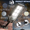 30w Solar Lamp With Built-in Solar Panel