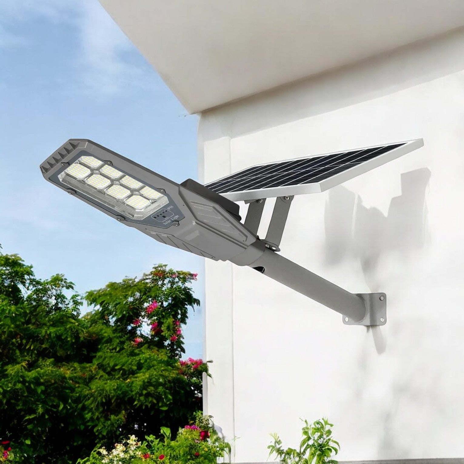 30w Solar Lamp With Built-in Solar Panel