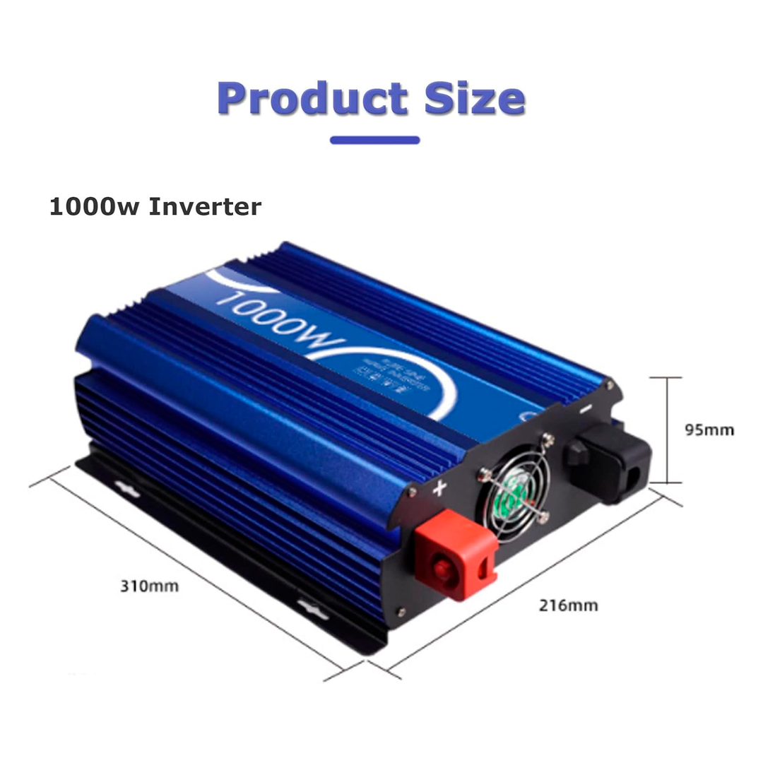 INVERSOR ONDA SINUSOIDAL PURA - 1000W