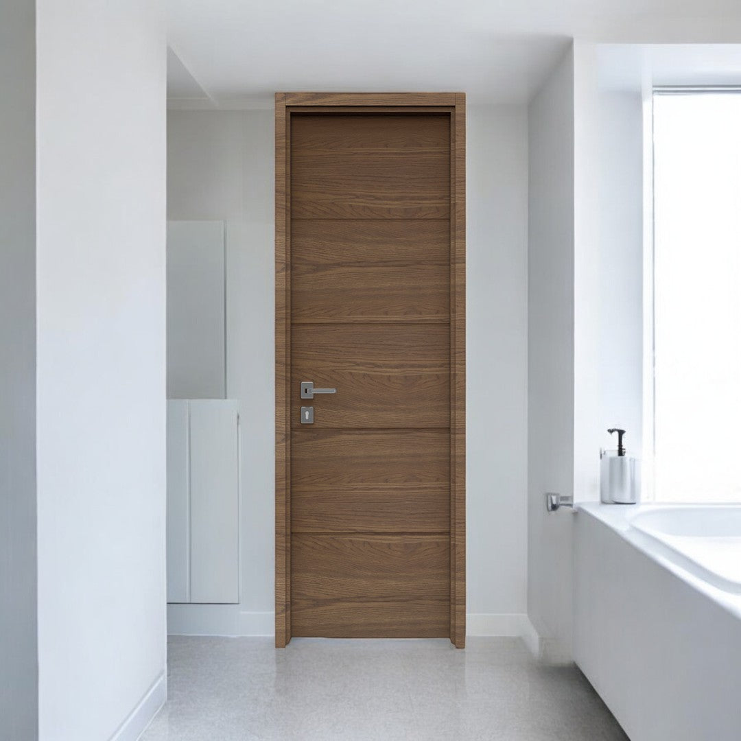 PUERTA DE INTERIOR MDF - C104 - NOGAL - 620X2130X40MM