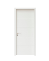 PUERTA DE INTERIOR  - MDF/WPC - BLANCO MATTE 3909
