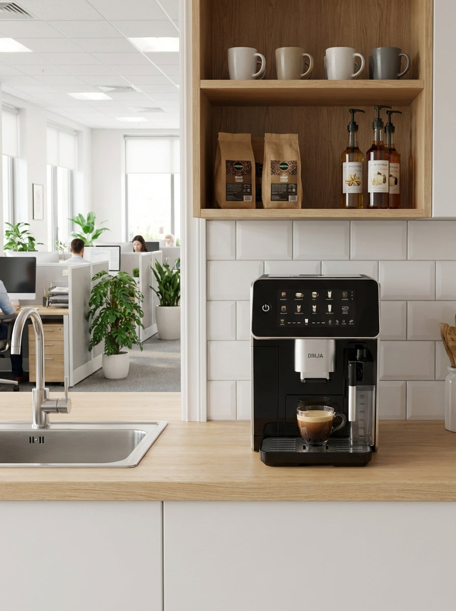 CAFETERAS AUTOMATICA DE 12 TAZAS - MOLINILLO DE GRANOS – PANTALLA DIGITAL - AFOGATTO 12T-B