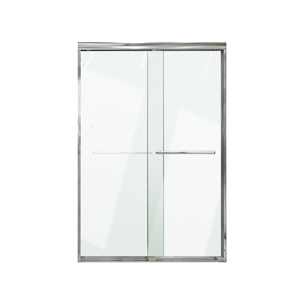 SHOWER DOOR - 8MM TEMPERED GLASS - ALUMINUM FRAME