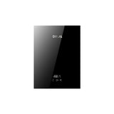 CALENTADOR DE AGUA ELÉCTRICO INSTANTÁNEO 24 L/MIN 18 KW | DRIJA CLTE18KW-C | VIDRIO ESPEJO NEGRO