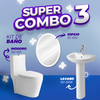 Super Combo #3 Bathroom – Toilet + LED Mirrors + Sink.