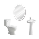 Super Combo #1 Baño – Inodoro + Espejos LED + Lavamanos