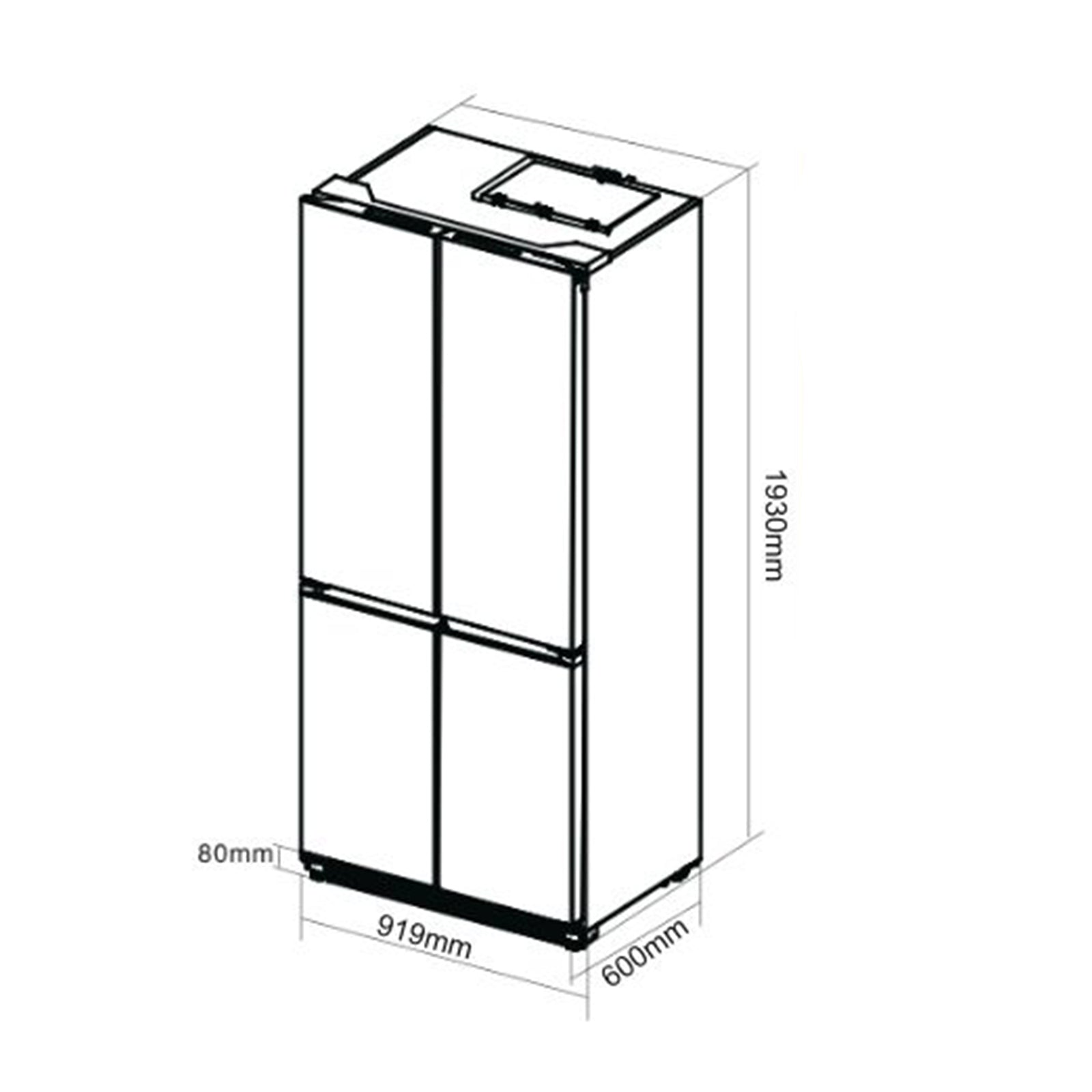 REFRIGERATOR FREEZER - 23 FEET - WHITE-23