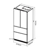 REFRIGERATOR FREEZER - 23 FEET - WHITE-23