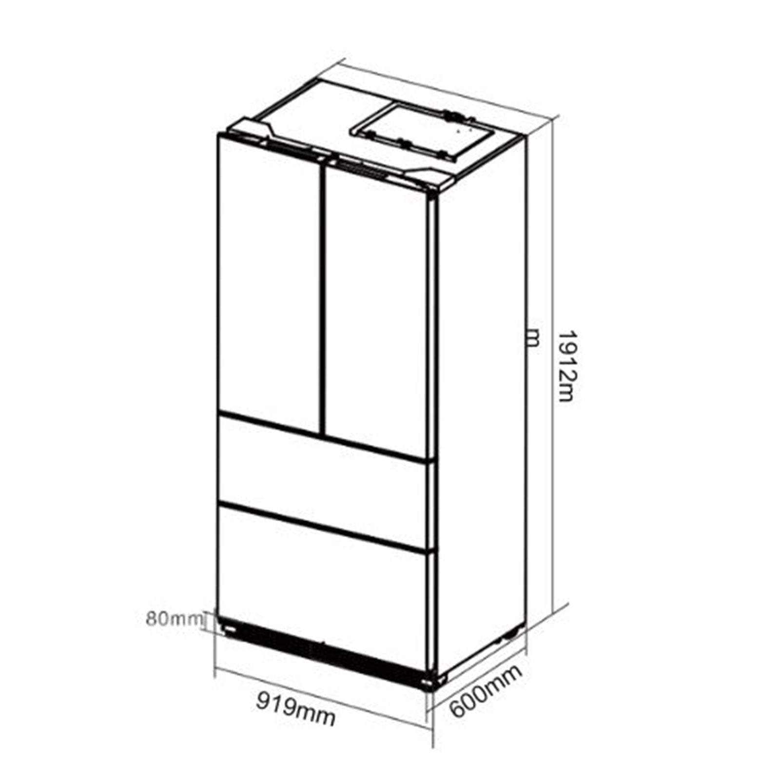 REFRIGERATOR FREEZER - 23 FEET - WHITE-23