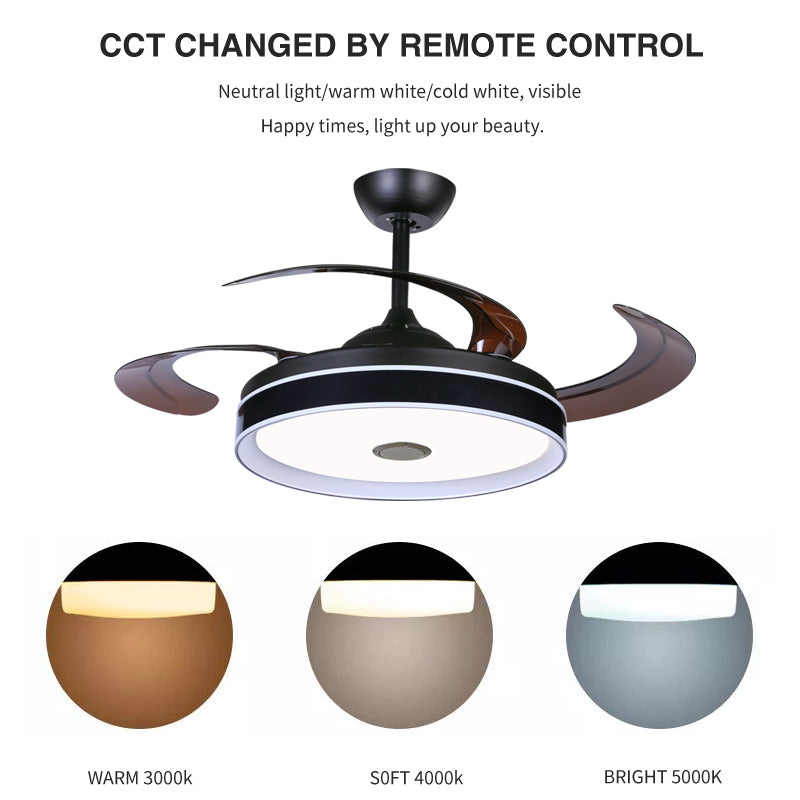 48" Ceiling Fan with Remote Control 
