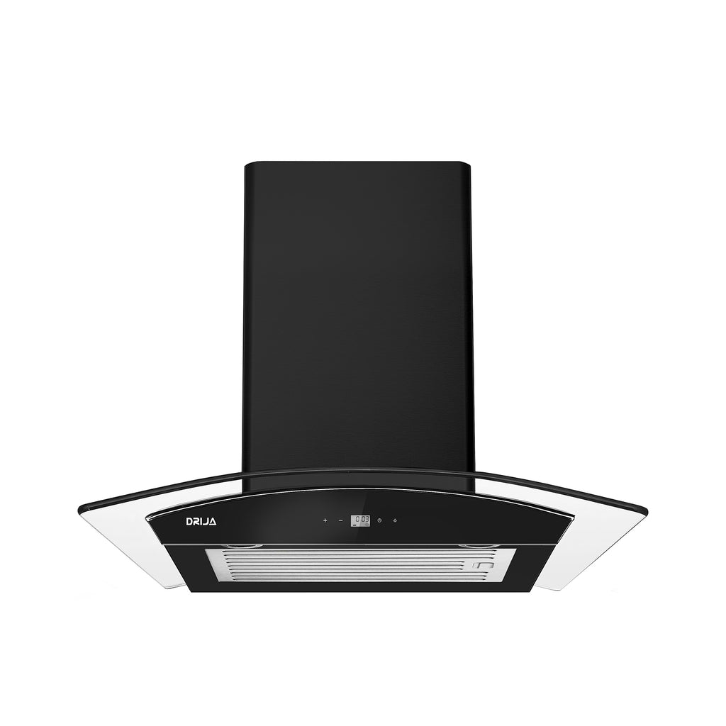 EXTRACTOR DE GRASA EMPOTRABLE PARA COCINA – PRISMA TOUCH 60 BLACK