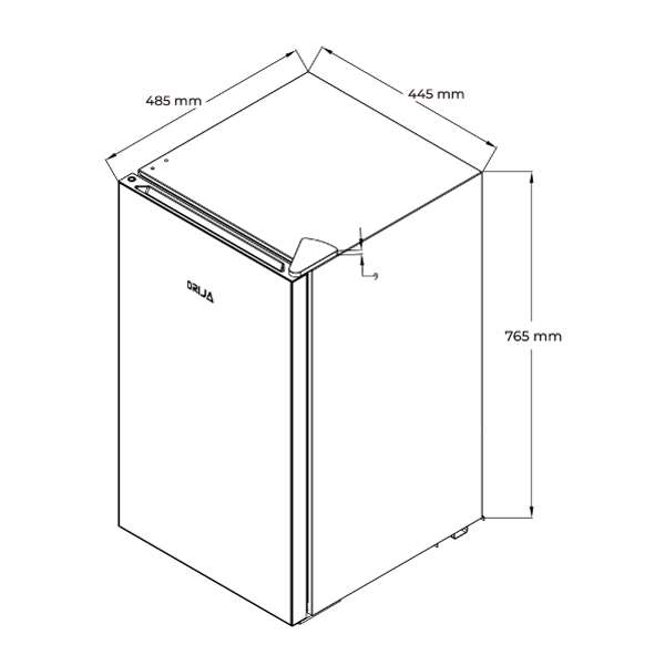 MIRROR-3 - REFRIGERADOR - 3.2 PIES