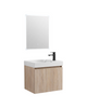 Mueble de Baño Espejo LED Roble Claro