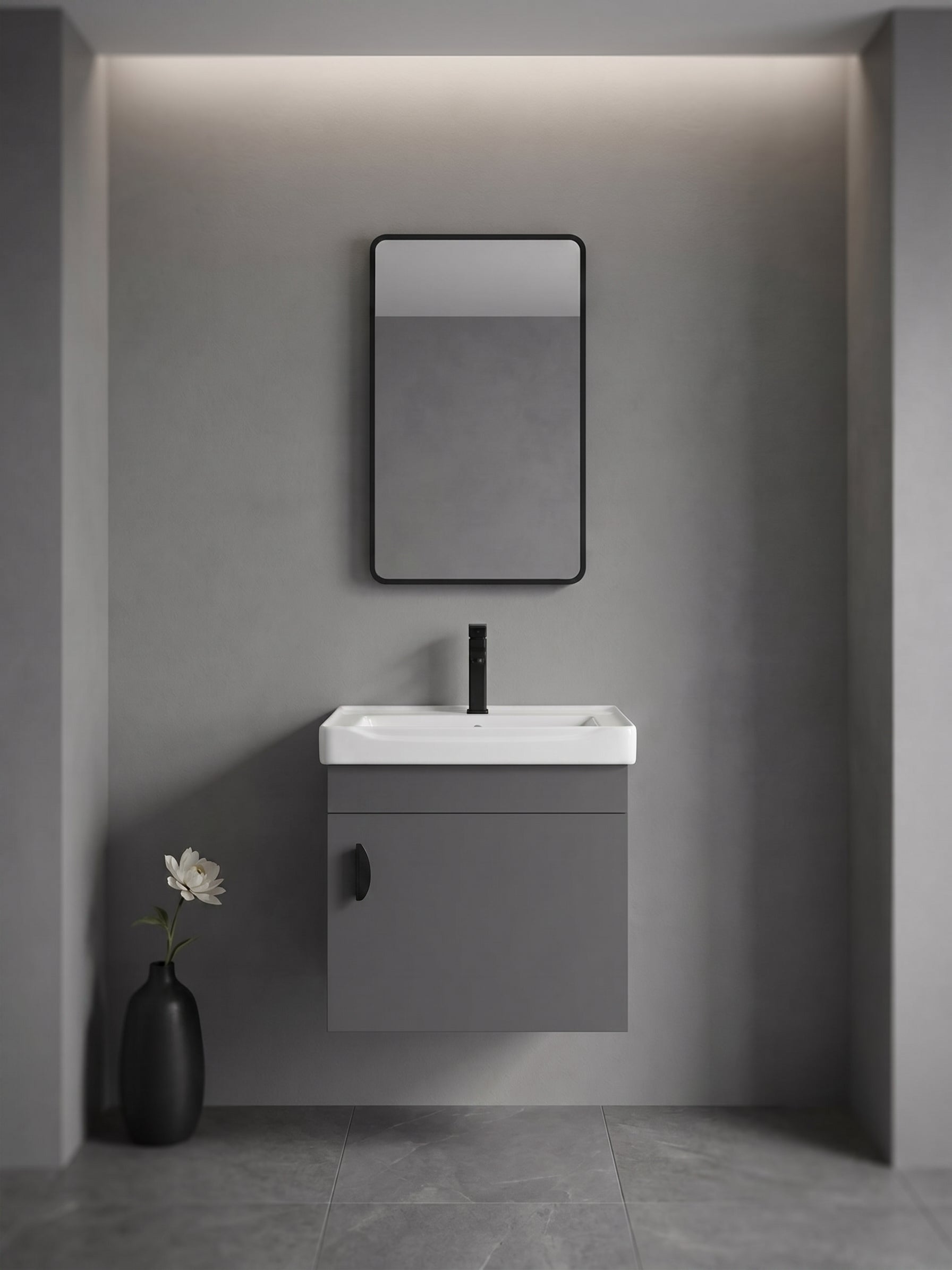 Mueble de Baño Gris Oscuro - vista 2