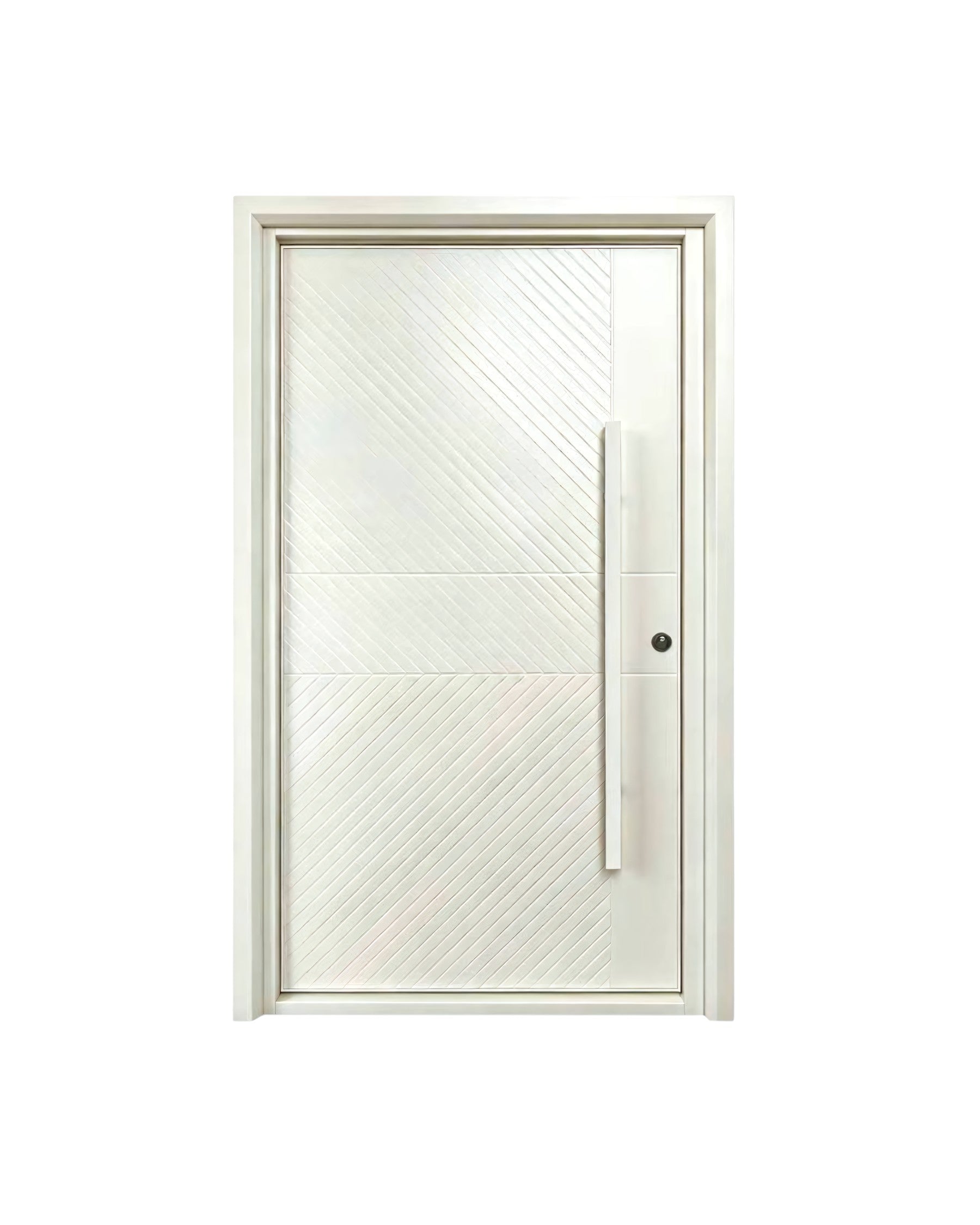 Puerta de seguridad blanco mate texturizado apertura izquierda 1.20 x 2.15 m