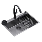 FREGADOR MODERNO - ACERO INOXIDABLE 304 - SPEZIA 76 - (762*508*220MM)