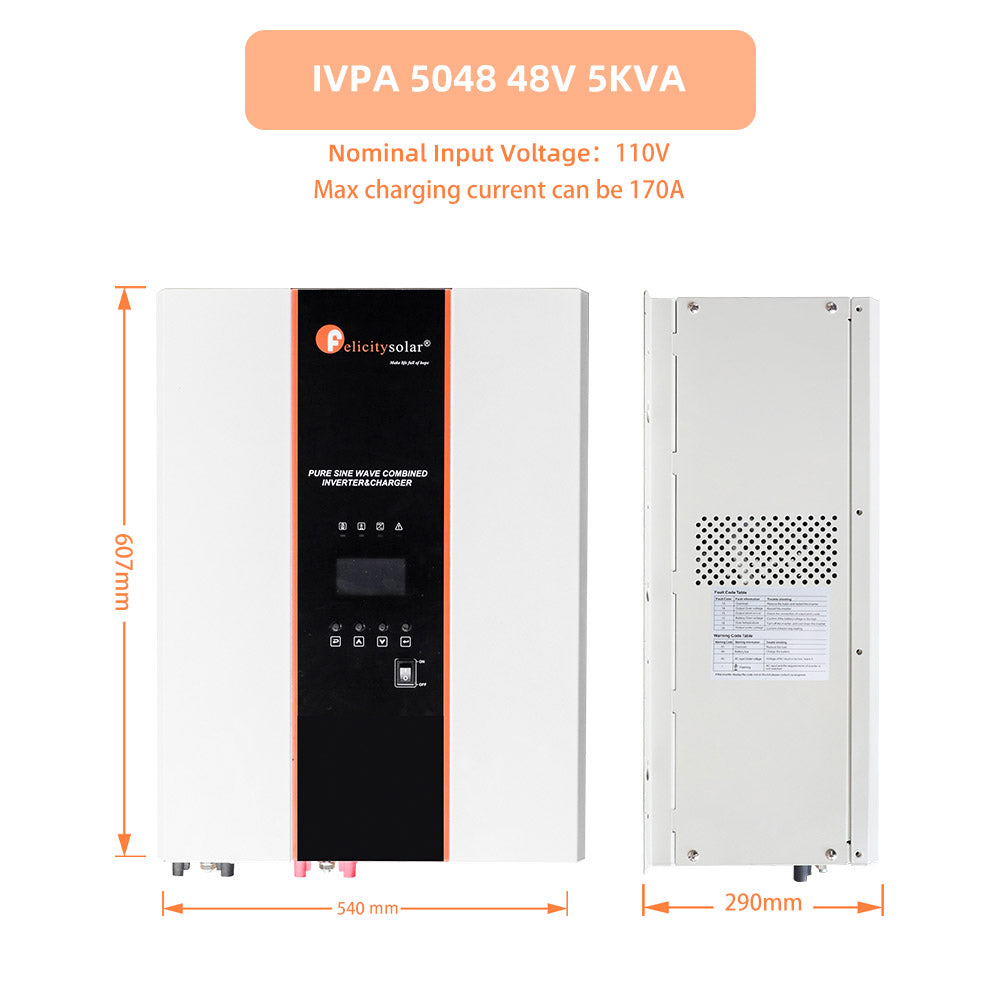 Solar Inverter 48V 5Kva