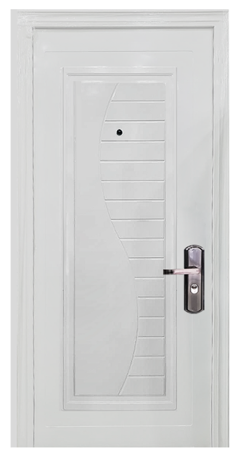 Puerta De Seguridad Metal Blanca 0.98m x 2.15m