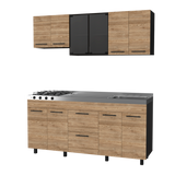 COCINA 180 LUNA (DER) (4C) WENGUE+MIEL M