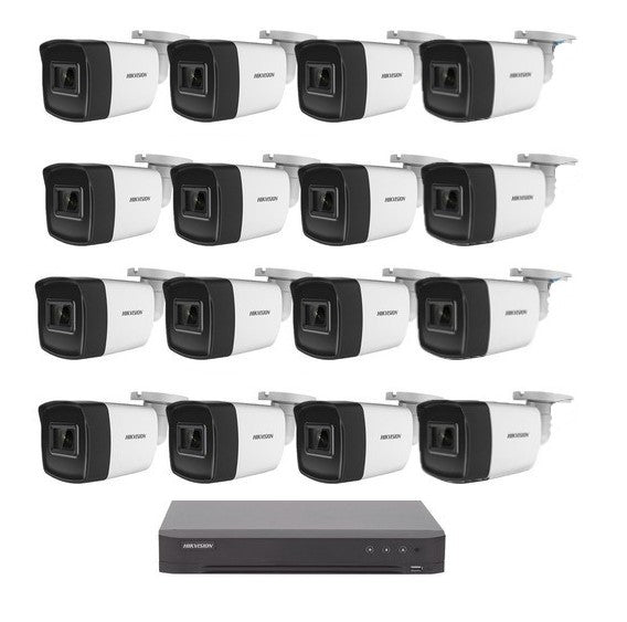 Kit of 16 5MP HikVision cameras 