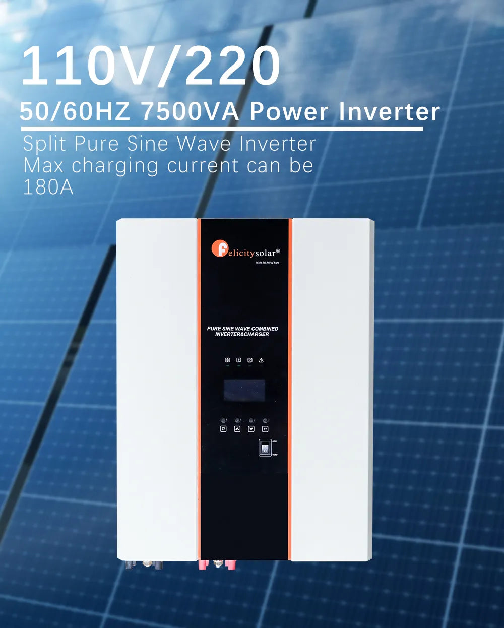 Solar Inverter 48V 7.5Kva