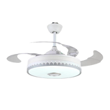 ABANICO DE TECHO 35W 50CM BLANCO MATTE