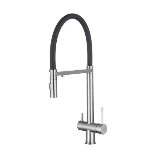 Stainless Steel Faucet. (Nardis)