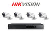 Kit of 4 HikVision 1080P cameras 