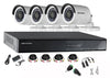 Kit of 4 HikVision 1080P cameras 