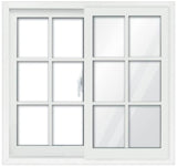 Ventana Francesa De Pvc 100X100 cm