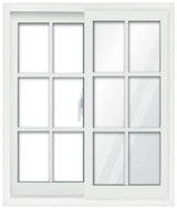 Ventana Francesa De Pvc 100X120 cm