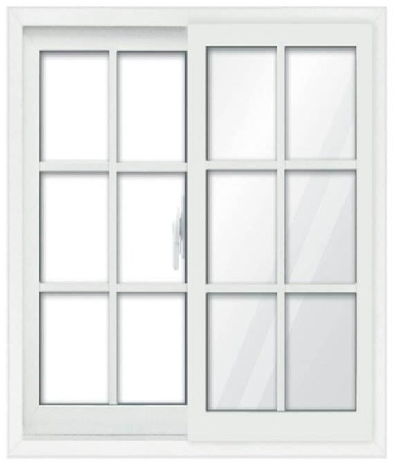 PVC French Window 100X120 cm