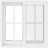 Ventana Francesa De Pvc 50X50 cm
