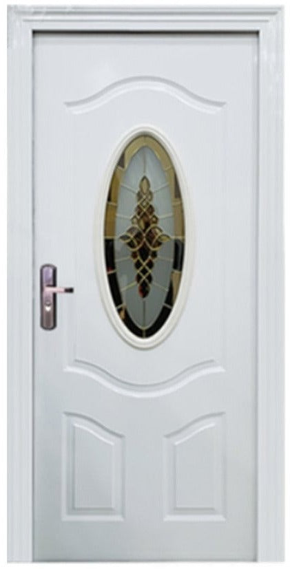 White Metal Security Door 0.98mx 2.15m