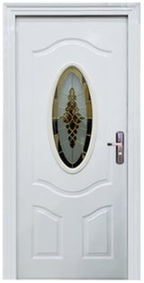 Puerta De Seguridad Metal Blanca 0.98m x 2.15m