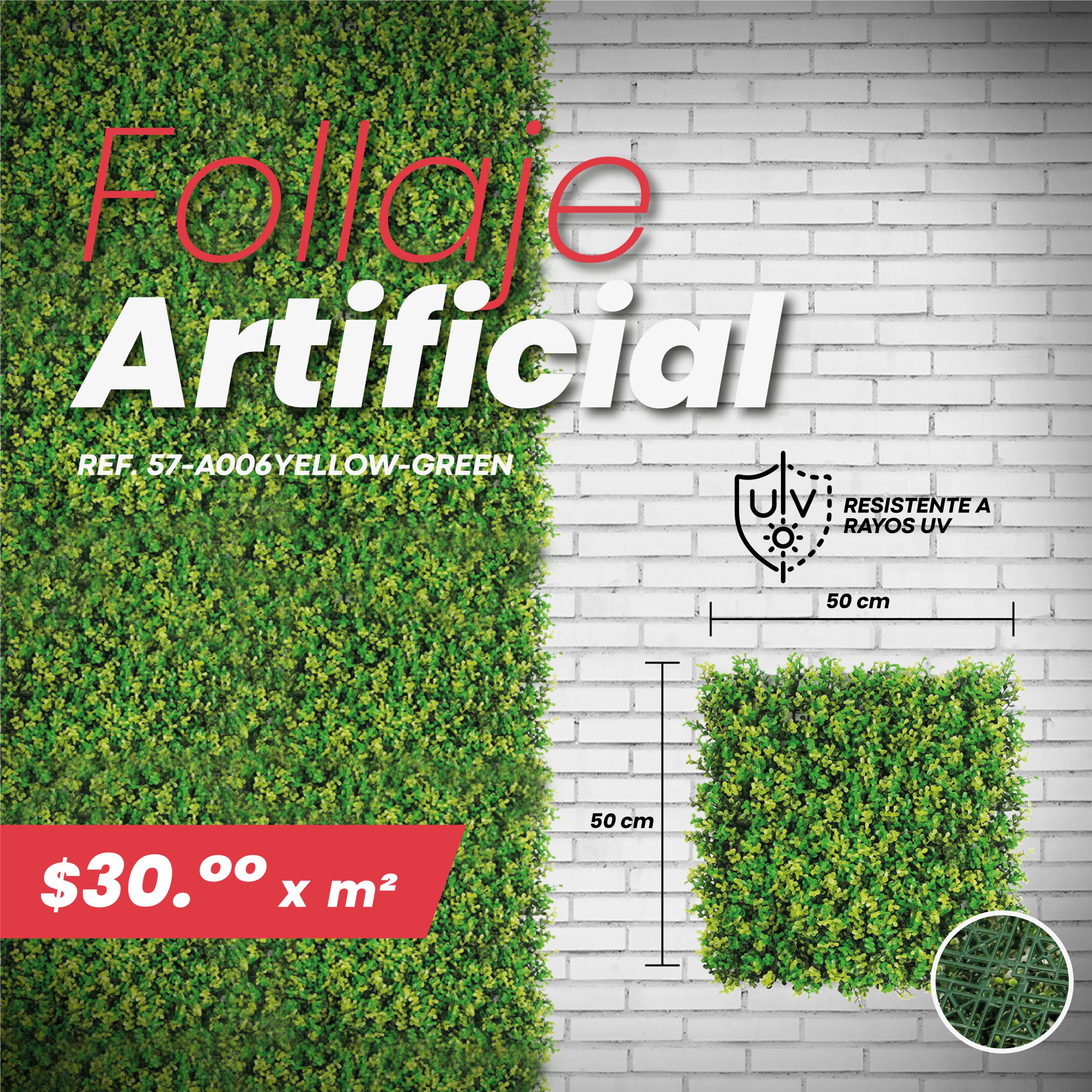Artificial Foliage 50*50cm